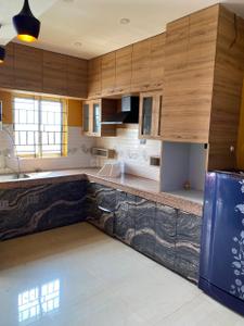 Kitchen Image of 1600 Sq.ft 4 BHK Apartment / Flat for rent in Tetelia Guwahati for Rs. 42000