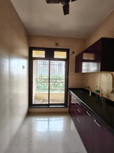 Kitchen Image of 900 Sq.ft 2 BHK Apartment / Flat for rent in Kopar Khairane Navi Mumbai for Rs. 48000