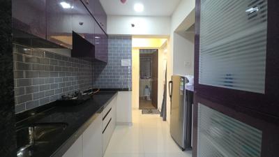 Kitchen Image of 680 Sq.ft 2 BHK Apartment / Flat for rent in Raunak City, Kalyan West Kalyan for Rs. 25000