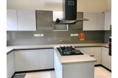 Kitchen Image of 2225 Sq.ft 3 BHK Builder Floor for rent in Sector 46 Noida for Rs. 100000