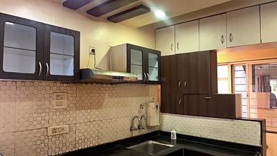 Kitchen Image of 867 Sq.ft 2 BHK Apartment / Flat for rent in Sonigara Nilay, Chinchwad Pune for Rs. 30000
