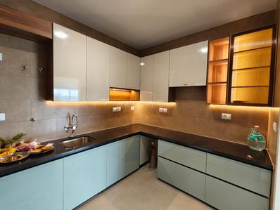 Kitchen Image of 1497 Sq.ft 3 BHK Apartment / Flat for rent in Sobha Manhattan Towers Town Park Phase 1 W 4 And 5, Jigala Bengaluru for Rs. 45000