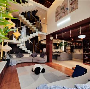 Image of 4500 Sq.ft 4 BHK Villa for rent in Valmark City Ville, Hulimavu, Bengaluru for Rs. 150000