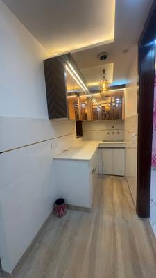 Kitchen Image of 550 Sq.ft 2 BHK Builder Floor for sale in Hastsal New Delhi for Rs. 2950000
