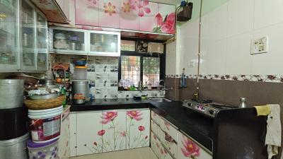Kitchen Image of 950 Sq.ft 2 BHK Apartment / Flat for sale in Kalwa Thane for Rs. 8700000