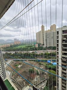 Balcony Image of 650 Sq.ft 2 BHK Apartment / Flat for sale in Lodha Crown, Thane West Thane for Rs. 9700000