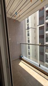 Balcony Image of 1815 Sq.ft 3 BHK Apartment / Flat for rent in Gothic Pentagon Clouds, Bachupally Hyderabad for Rs. 46000