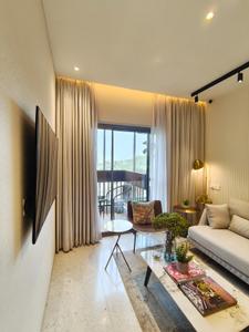Hall Image of 600 Sq.ft 1 BHK Apartment / Flat for sale in Chandak Highscape City, Chembur Mumbai for Rs. 9999999