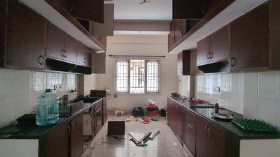 Kitchen Image of 1400 Sq.ft 3 BHK Builder Floor for rent in Ejipura Bengaluru for Rs. 50000
