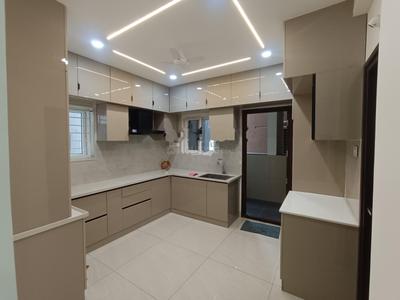 Kitchen Image of 2700 Sq.ft 3 BHK Apartment / Flat for rent in Lansum Eden Gardens, Kondapur Hyderabad for Rs. 60000