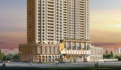 Image of 2400 Sq.ft 4.5 BHK Apartment / Flat for rent in Tharwani Majestic Towers, Kalyan West, Kalyan for Rs. 65000