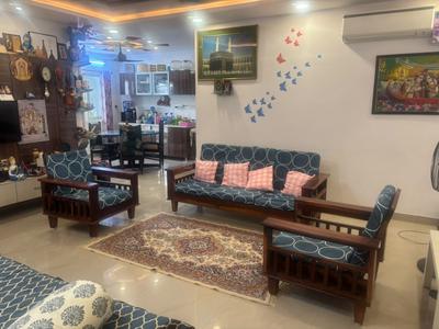 Hall Image of 1695 Sq.ft 3 BHK Apartment / Flat for rent in Hivision Heights, Kompally Hyderabad for Rs. 33000