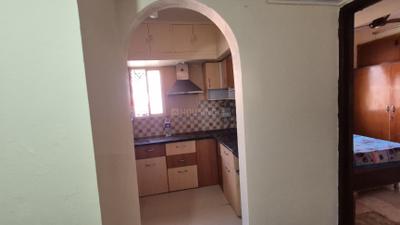 Kitchen Image of 1066 Sq.ft 3 BHK Apartment / Flat for rent in Baikunth Dham Indore for Rs. 35000