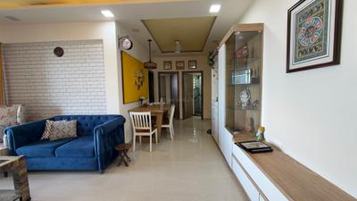 Living Room Image of 1575 Sq.ft 3 BHK Apartment / Flat for rent in Vignahar Heights, Nerul Navi Mumbai for Rs. 130000