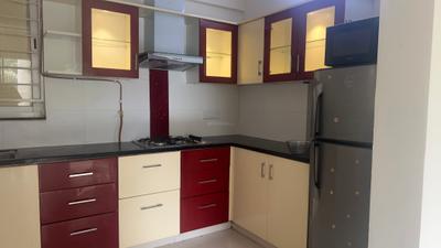 Kitchen Image of 1200 Sq.ft 2 BHK Apartment / Flat for rent in Vishrantwadi Pune for Rs. 38500
