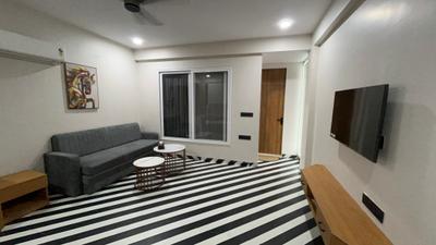 Living Room Image of 1500 Sq.ft 1 BHK Builder Floor for rent in Scheme No 114 Indore for Rs. 25000