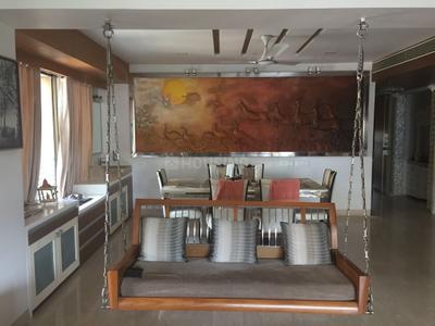 Living Room Image of 4771 Sq.ft 4 BHK Apartment / Flat for sale in Safal Paarijat Residences, Bodakdev Ahmedabad for Rs. 55000000