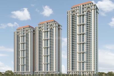Image of 1383 Sq.ft 3 BHK Apartment / Flat for sale in Ceratec Presidential Towers, Ravet, Pune for Rs. 11000000
