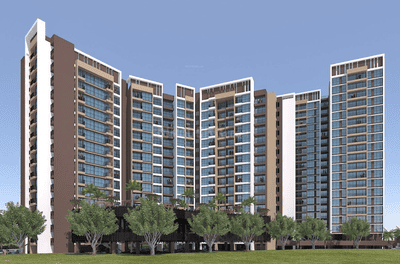 Image of 627 Sq.ft 1 BHK Apartment / Flat for sale in Om Sai City, Palava Phase 1, Thane for Rs. 3500000