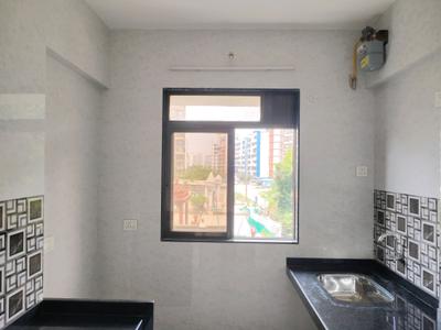 Kitchen Image of 480 Sq.ft 1 BHK Apartment / Flat for rent in Rosa Elite, Thane West Thane for Rs. 16999