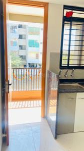 Kitchen Image of 1000 Sq.ft 2 BHK Apartment / Flat for sale in Krishna apartment, Silicon City Indore for Rs. 6000000