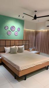 Bedroom Image of 2335 Sq.ft 3 BHK Apartment / Flat for rent in Shivalik Green View, Shantigram Ahmedabad for Rs. 100000