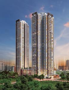 Image of 1290 Sq.ft 2 BHK Apartment / Flat for sale in Kalpataru Vienta Tower B, Kandivali East, Mumbai for Rs. 38200000