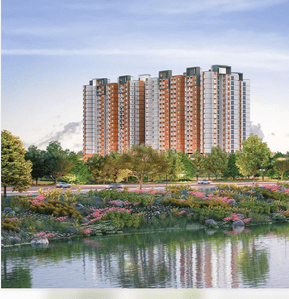Image of 1300 Sq.ft 3 BHK Apartment / Flat for sale in Provident Bayscape, Kelambakkam, Chennai for Rs. 8400000