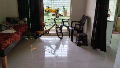 Living Room Image of 616 Sq.ft 2 BHK Apartment / Flat for rent in Bhakti Bellavue, Khopoli Navi Mumbai for Rs. 14000