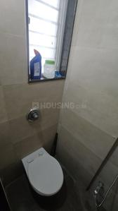 Bathroom Image of 660 Sq.ft 1 BHK Apartment / Flat for rent in Ajmera Exotica, Wagholi Pune for Rs. 15000