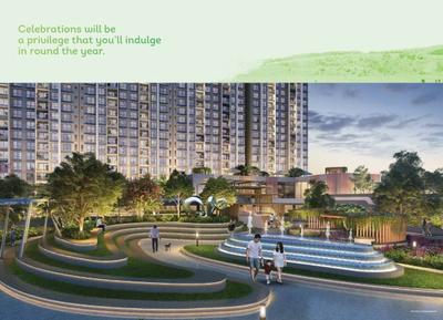 Image of 1085 Sq.ft 2 BHK Apartment / Flat for sale in Dosti Greenscapes, Hadapsar, Pune for Rs. 8500000