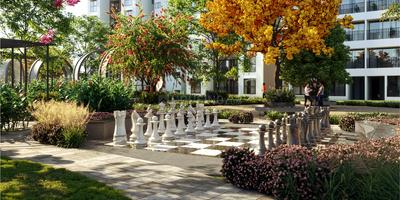 Image of 1015 Sq.ft 2 BHK Apartment / Flat for sale in Godrej Splendour, Whitefield, Bengaluru for Rs. 11500000