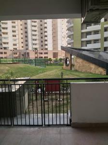 Balcony Image of 3302 Sq.ft 3 BHK Apartment / Flat for rent in Parx Laureate, Sector 108 Noida for Rs. 90000