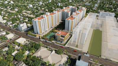 Image of 1011 Sq.ft 2 BHK Apartment / Flat for sale in Adroit Prosper, Thazhambur, Chennai for Rs. 5600000