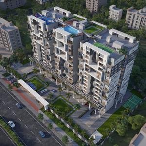 Image of 1127 Sq.ft 3 BHK Apartment / Flat for sale in Sai Shree Balajee Platinum, Paijawa, Patna for Rs. 10393750