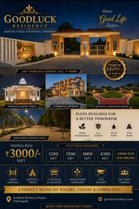 Image of 1000 Sq.ft Residential Plot / Land for sale in Kamal Vihar, Raipur for Rs. 2999000