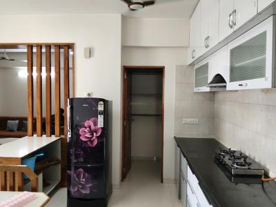 Kitchen Image of 3788 Sq.ft 3 BHK Apartment / Flat for rent in Raysan Gandhinagar for Rs. 38000