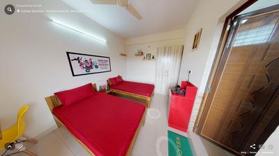 Bedroom Image of Colive Sunrise in Mahadevapura, Bengaluru