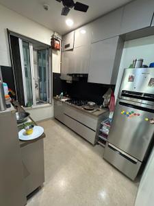 Kitchen Image of 900 Sq.ft 2 BHK Apartment / Flat for sale in Aurum Q Residences R3, Ghansoli Navi Mumbai for Rs. 22250000