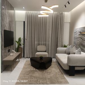 Hall Image of 580 Sq.ft 1 BHK Apartment / Flat for sale in Skyi Songbirds , Bhugaon Pune for Rs. 4900000