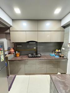 Kitchen Image of 1450 Sq.ft 3 BHK Apartment / Flat for sale in Kavisha Panorama, Bopal Ahmedabad for Rs. 8500000