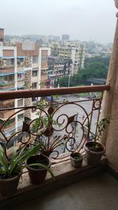 Balcony Image of 521 Sq.ft 1 BHK Apartment / Flat for rent in Tharwani Millennium City, Badlapur East Badlapur for Rs. 10000