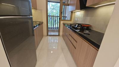 Kitchen Image of 700 Sq.ft 2 BHK Apartment / Flat for sale in Puravankara Purva Panorama, Thane West Thane for Rs. 17000000