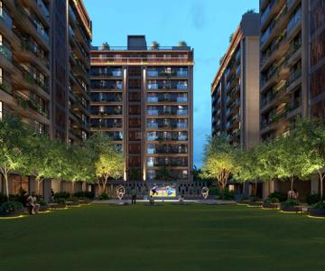 Image of 1930 Sq.ft 4 BHK Apartment / Flat for sale in Sheladia Artefino, Thaltej, Ahmedabad for Rs. 30000000