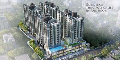 Image of 854 Sq.ft 2 BHK Apartment / Flat for sale in Barasat, Kolkata for Rs. 3350000