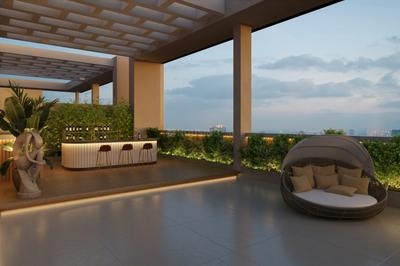 Balcony Image of 700 Sq.ft 2 BHK Apartment / Flat for sale in Borivali West Mumbai for Rs. 21000000
