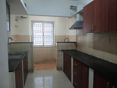 Kitchen Image of 1550 Sq.ft 3 BHK Apartment / Flat for rent in Appaswamy Orchards, Vadapalani Chennai for Rs. 57000