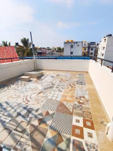 Balcony Image of 575 Sq.ft 1 BHK Builder Floor for rent in S.G. Palya Bengaluru for Rs. 19000
