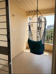 Balcony Image of 730 Sq.ft 1 BHK Apartment / Flat for rent in Kiwale Pune for Rs. 15000