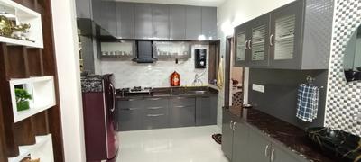 Kitchen Image of 1035 Sq.ft 3 BHK Apartment / Flat for sale in Empire Lavish Square, Kadi Mehsana for Rs. 5200000